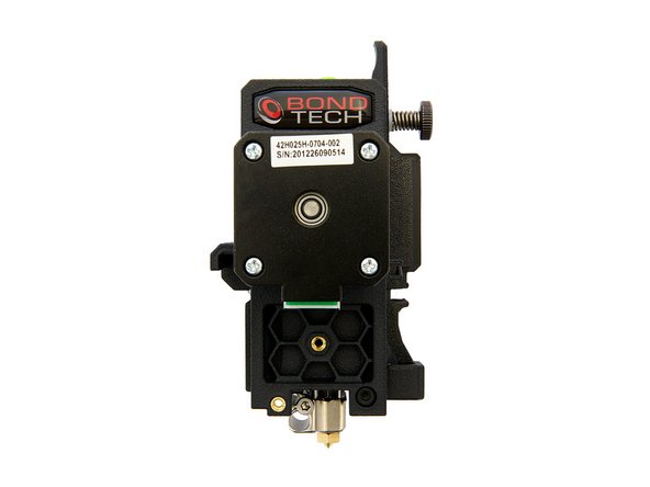 Install the Thumbscrew. Tighten the thumbscrew as much as possible and then loosen it again by 2-3 turns.