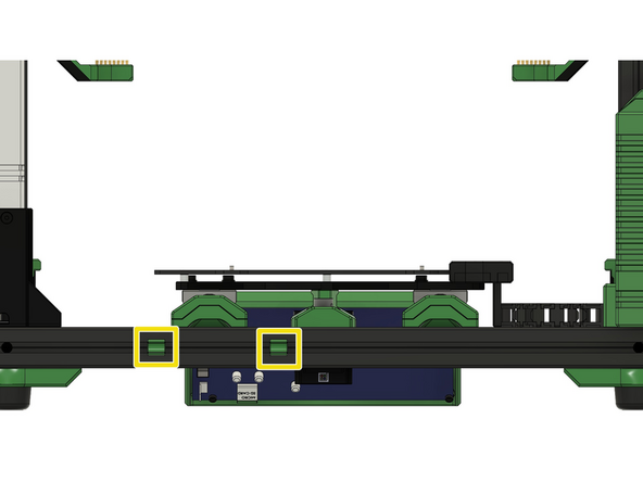 Sichern Sie die Kabel im Schlitz mit 2x Kabelclips.