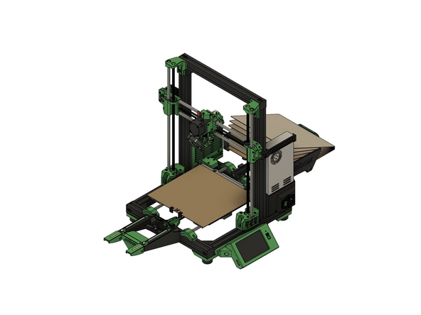 The Caribou Jobox is now fully assembled.