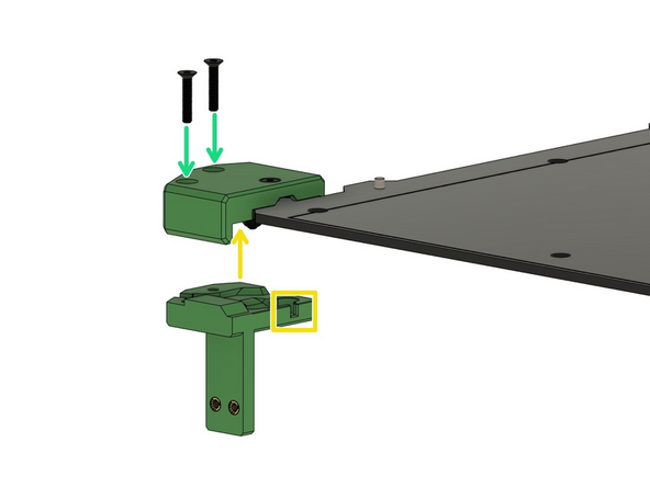 Der Einbau der M3 Selbstsichernden Sechskantmutter kann durch die Benutzung eines Steckschlüssel-Schraubendrehers (5,5x125mm) erleichtert werden.