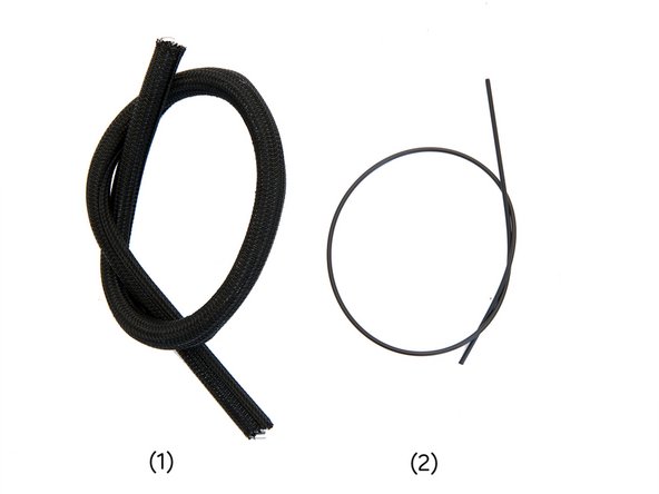 (1) Techflex-Kabelschlauch (Durchmesser 12,7mm)