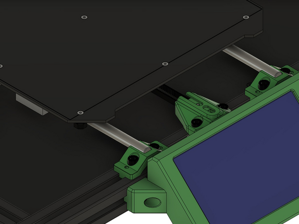 Legen Sie die y-Wellenhalter Abdeckung auf den y-Wellenhalter.