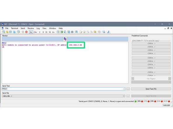 M587 S&quot;your-network-ssid&quot; P&quot;your-network-password&quot;