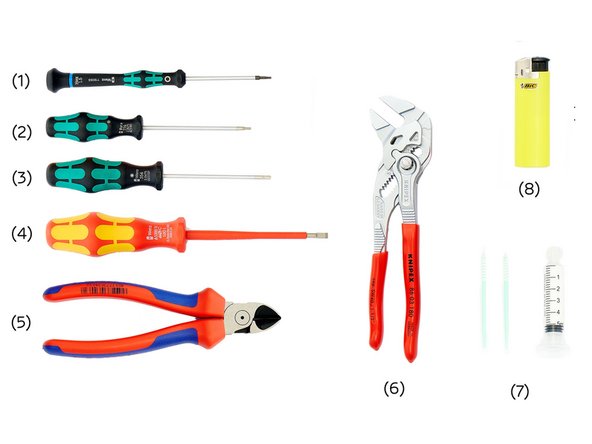 (1) 2.0x75mm Hexagonal Screwdriver