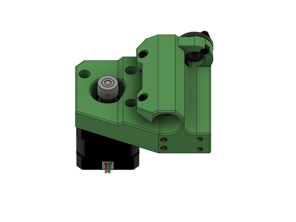 Legen Sie den Endstop auf den x-Motorhalter.