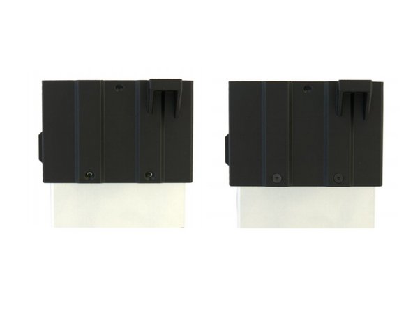 Mit 4x M4x10mm Senkkopfschrauben wird das Meanwell-Gehäuse an den Seiten (Bild 1,2) und der Rückseite (Bild 3) am Meanwell verschraubt.