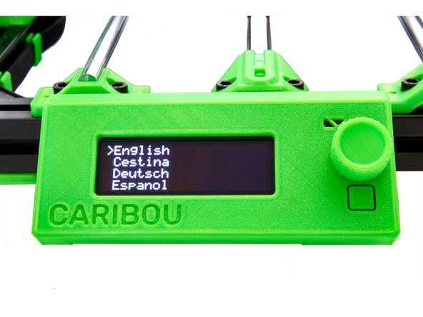 Once the firmware upgrade is complete, you can select your preferred language for multi-language firmware.