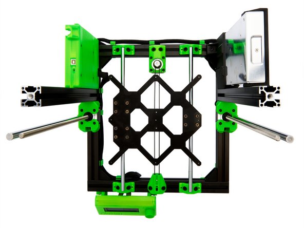 Pull the y-carriage to the front of the frame.