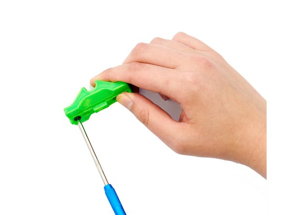 Alternatively, you can tighten the M3 Self-Securing Nuts with an M3 Screw from the other side.