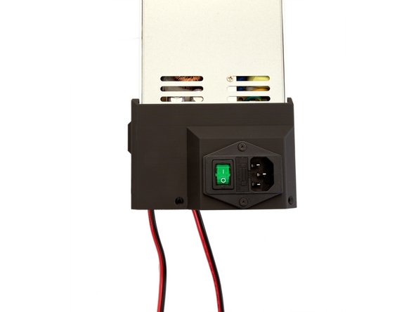 and the two red cables to L and N (the order of the red cables is irrelevant).