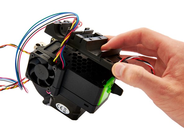 Be careful not to damage the filament sensor cable.