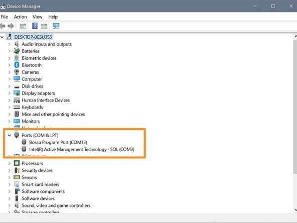 Mit der Tastenkombination  "Windows+R" und der eingabe von devmgmt.msc mit Enter bestätigt gelangen sie in den Gerätemanager wo sie den Richtigen COM-Port finden. (COM &amp;LPT )