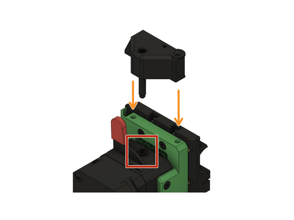 Entfernen Sie die Bowdenkupplung vom Extruder.