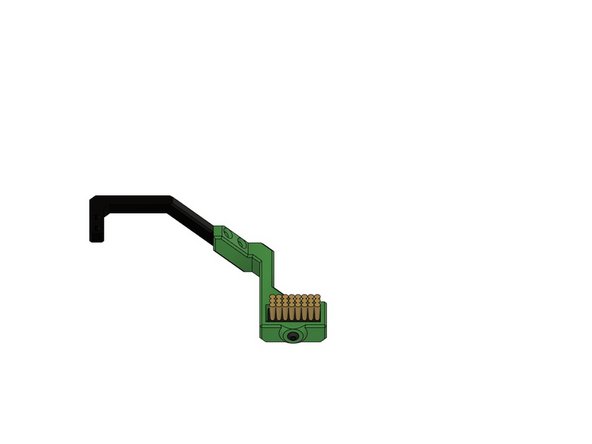 Sichern Sie diesen mit einer M3x8mm Linsenkopfschraube.