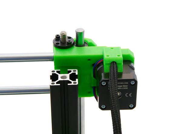 Push the Techflex tube into the cable guide.