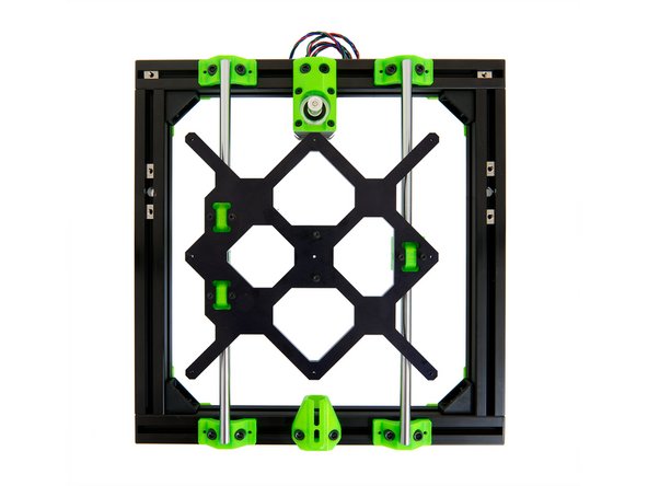 Make sure that the side of the y carriage where the two bushings are located, is on the left side of the frame.