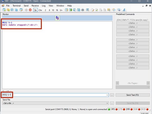 You may find that you are getting a lot of messages like &quot;WiFi reported error: no known networks found&quot;. This happens as the default configuration activates the WiFi, but is not able to find a network to connect to. To stop the WiFi, send M552 S-1