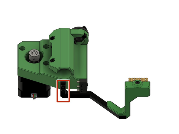 Die Schritte 4 - 12 werden für den u-Motorhalter wiederholt.