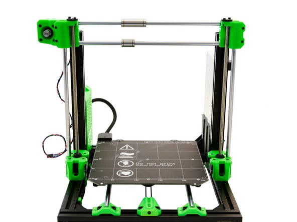 Be careful not to damage the bushings in the x-axis.