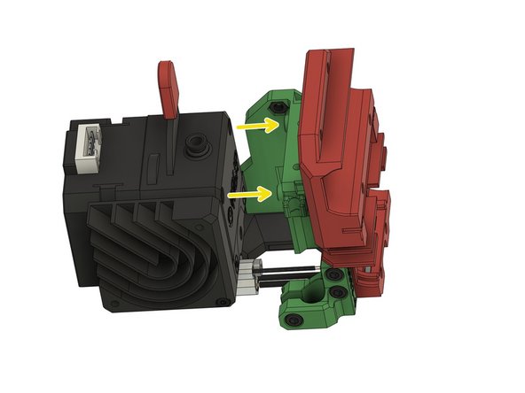 Remove the M3x28mm hexagon socket head cap screw.