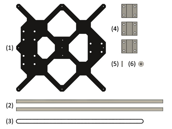 (1) y-Schlitten für MK52 mit LHBB10