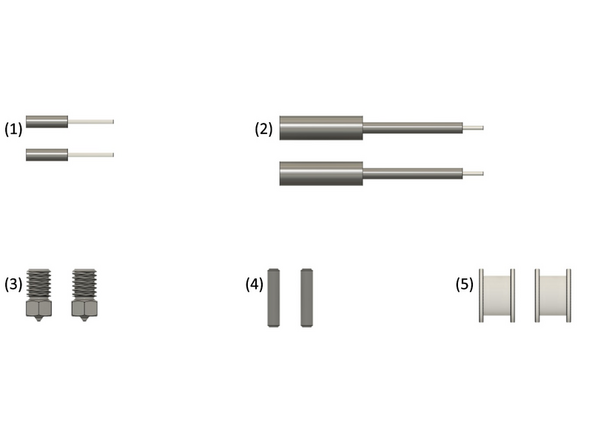 (1) 2x Thermistorpatronen