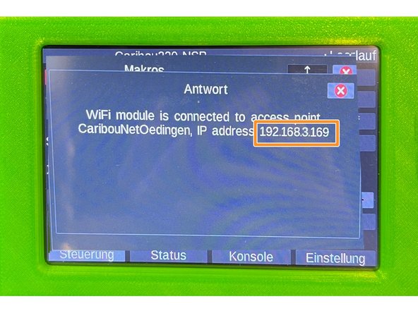 Im Falle eines Fehlers prüfen Sie die Netzwerkdaten, die Sie in das Makro geschrieben haben.