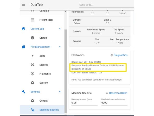 After the update please check the installed version like you did in step 2