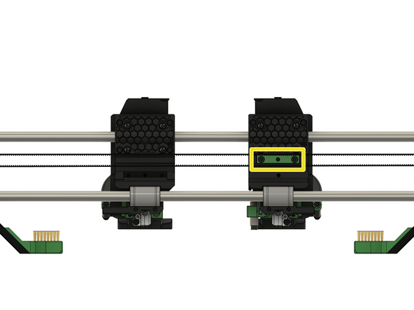 Sichern Sie die Riemenhalter mit...