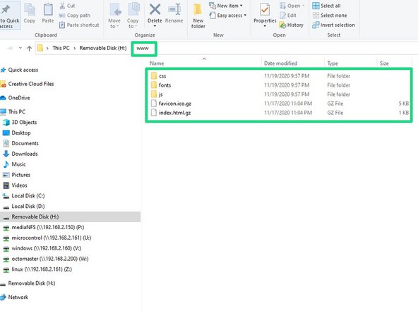 Delete ANY existing firmware files in /sys