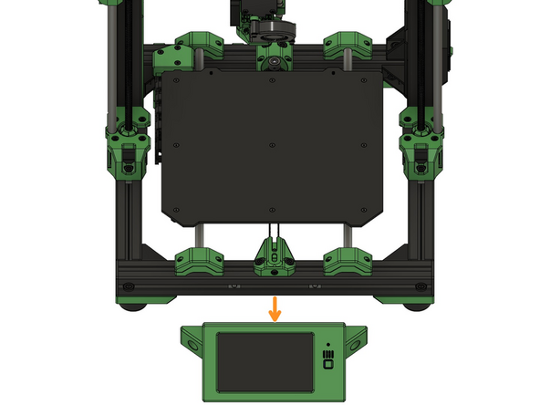 Then remove the display.