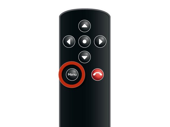 If you want to make an outgoing Skype call, press the MENU button on the telyHD camera remote.