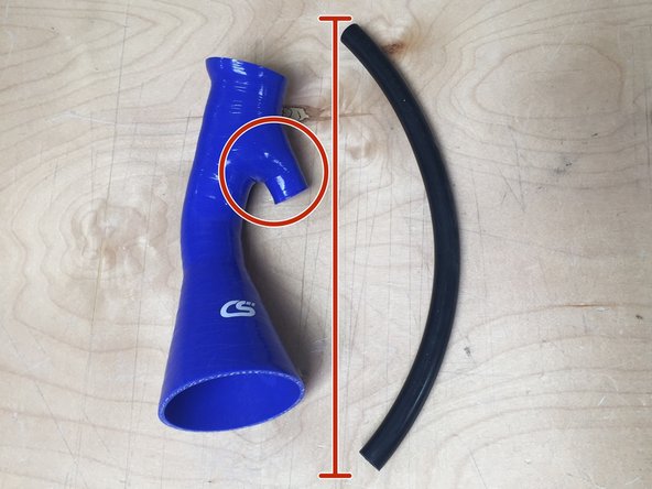 Insert hose into silicone valve cleaning attachment as shown