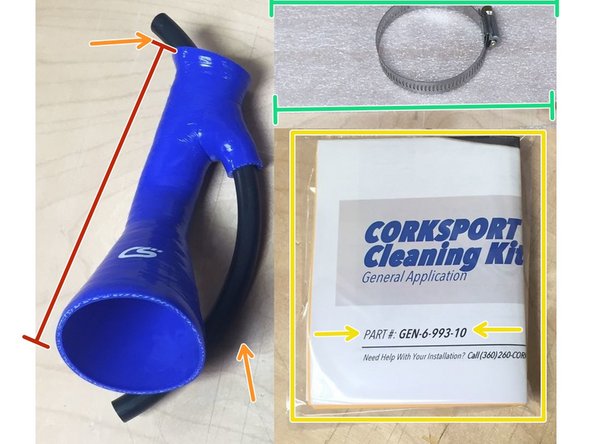 Silicone hose as shown