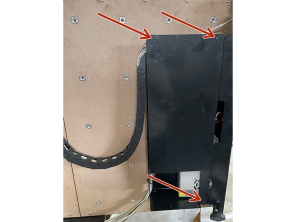 Mount the cover of the Electronics Assembly back in place with the 3 x M3x6mm Button Head Screws that was removed previously.