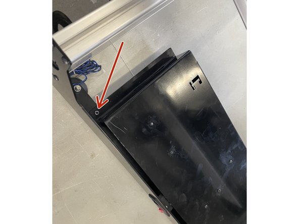 Mount the Electronics Assembly to the back plate with 2 x M5x12 Button head cap screws and 2 x M5 lock nuts as shown in the pictures.