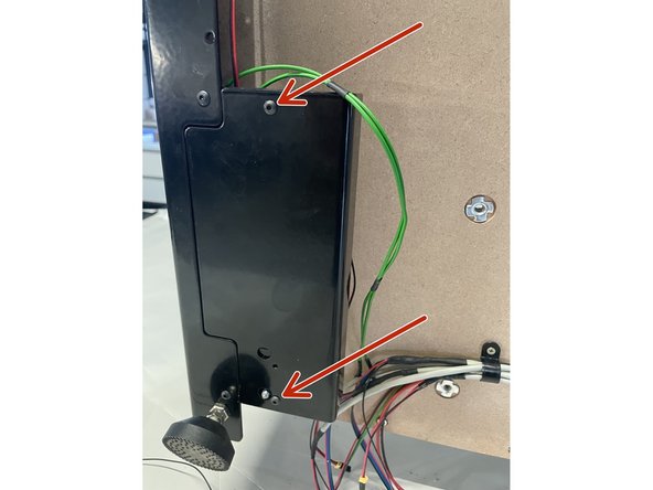 Remove the Arduino Assembly Cover on the Front Plate by removing the two M4x8 screws holding the plate.  You will need a 2.5mm Allen Key and a No. 7 spanner for this.