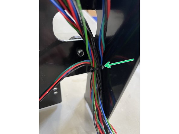 Make sure the cables are not touching the GT2 belt.