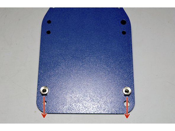 Make sure the notch in the Eccentric nuts are pointing downwards