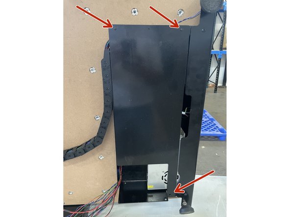 Mount the cover of the Electronics Assembly back in place with the 3 M3x6mm Button Head Screws that was removed previously.