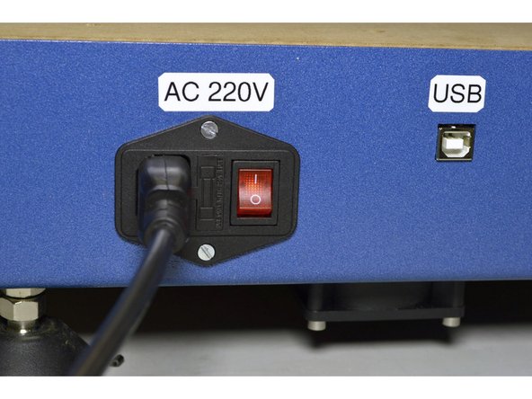 Switch the kettle plug ON.  You might want to stand back when you switch the machine on if something goes wrong.  How far you stand will depend on the amount of confidence you have in your wiring!  :-)