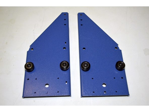 Make sure the V-wheels can turn easily