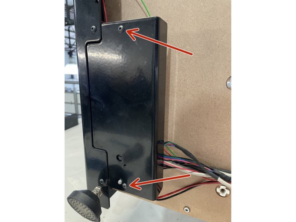 Mount the Arduino Cover Plate back over the Arduino assembly with the M4 screws you removed when you took it off.