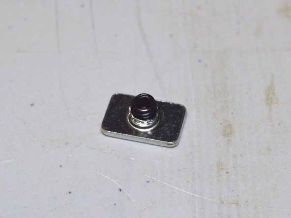 Add Pratley Pratlock to the M5x6 grub screw and Insert it into the M5 plate nut