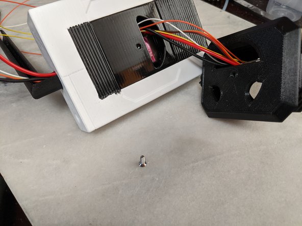 Feed all the wires  through the large opening of the MainNeck as shown in Pic 2.