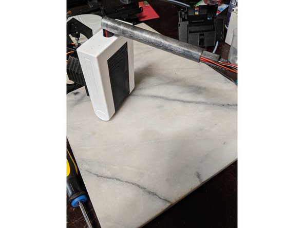 In pic 1 you can see there is a indent in the wire channel that will hold a M3 Square Nut.  Place this nut flush down into the indent and insert the wires into the channel and that should hold it in place.