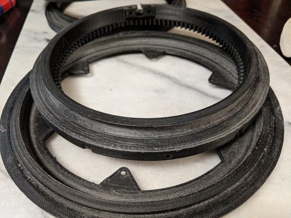 Before finishing the assembly, now is the time to go over the parts and do any sanding and painting that will be done to the parts.