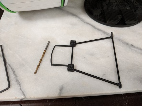 Here we will prep the RearFrame print.  This is the bracket that will hold the back head panel on.