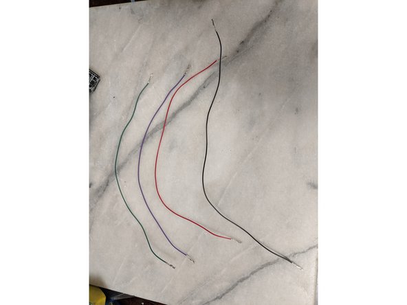 All wires receive a female terminal as shown in Pic 2.