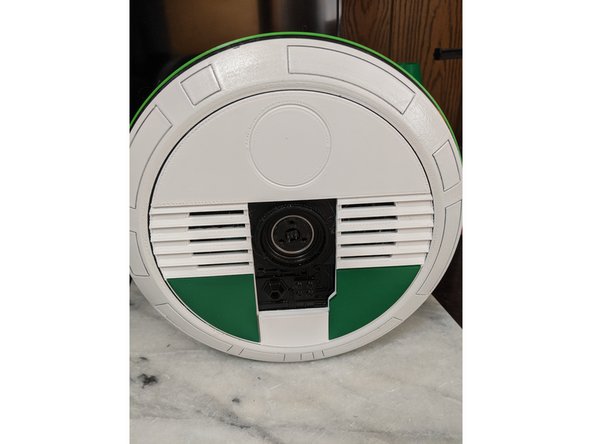 Attach the FrontPanel Skin print to the body.  It is only held on by the previously installed magnets.  Not sure pics are needed, but here you go anyways.